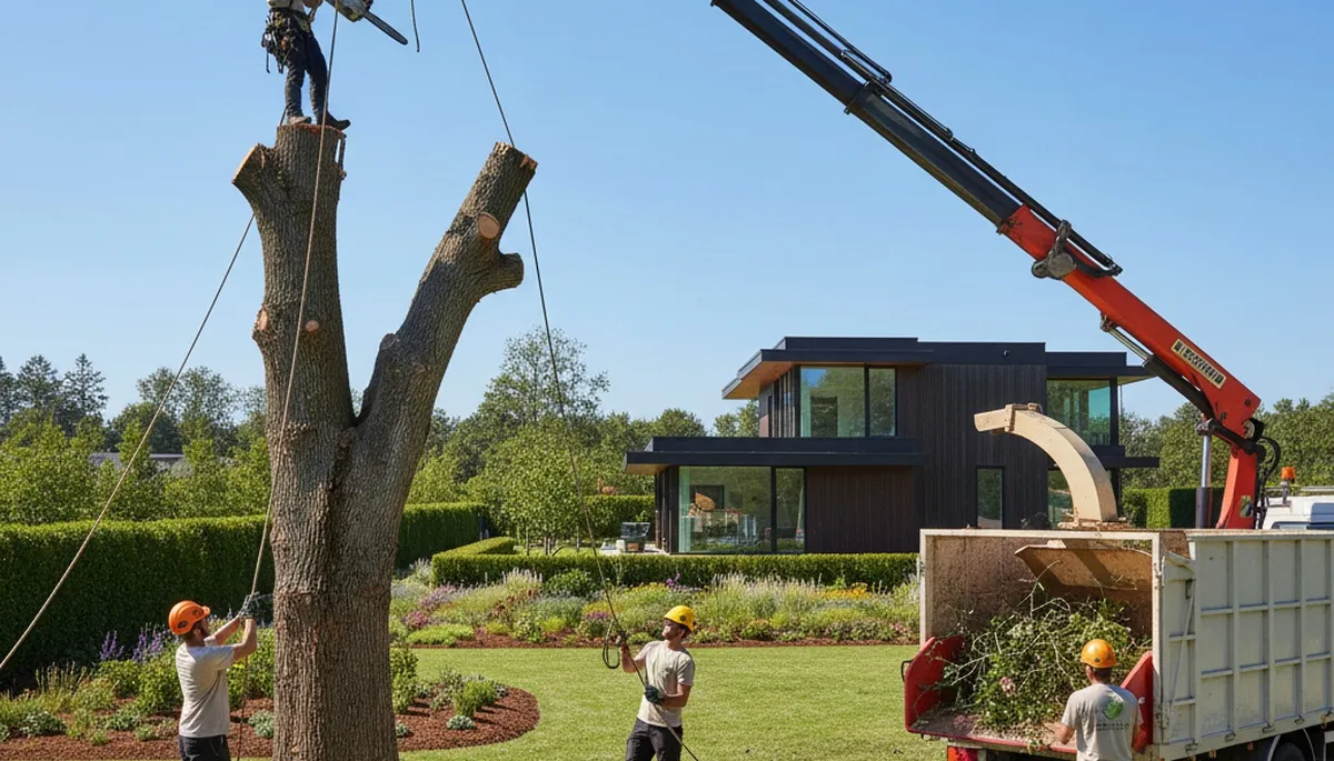Professional landscaping and tree removal service in Cleveland, OH by Chop Chop Tree experts