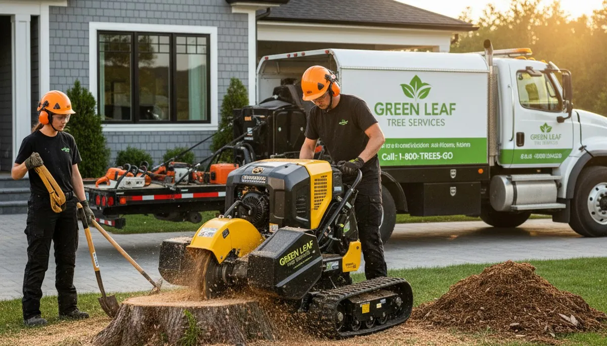 Professional stump removal service in Cleveland, OH by Chop Chop Tree experts